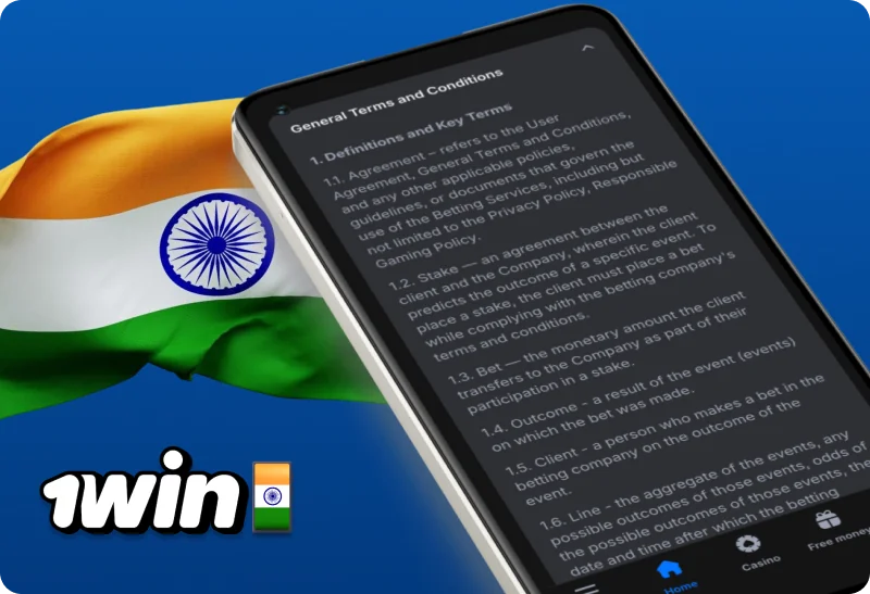 1Win India App Terms and Conditions